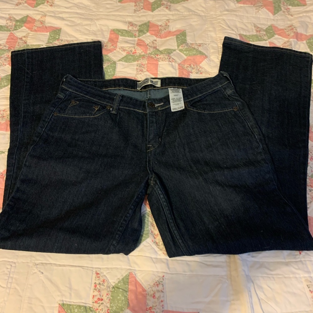 Women’s low rise boot cut long